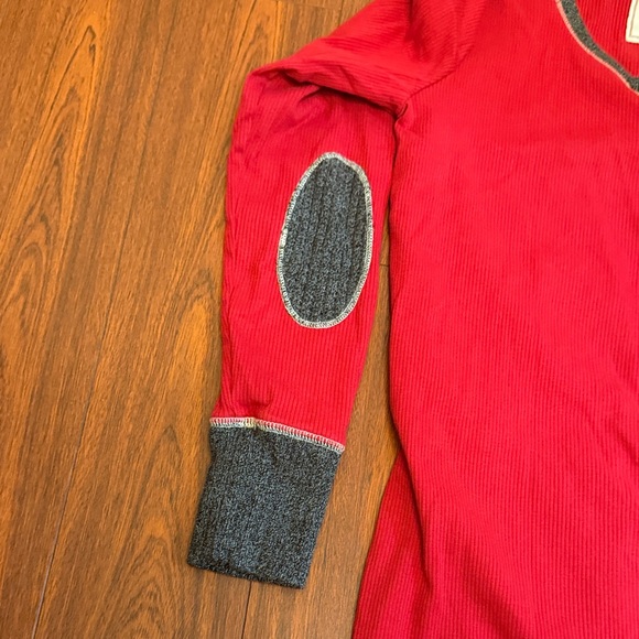 Abercrombie & Fitch Red and Gray Women’s Pajama Onsie - Picture 5 of 8